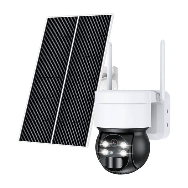 Choetech ASC006 4G PTZ solcellekamera med 6W solcellepanel
