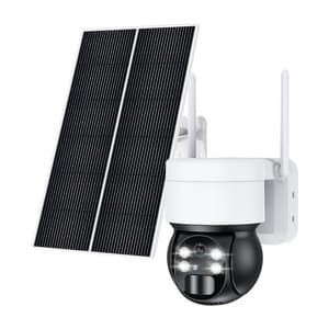Choetech ASC006 4G PTZ solcellekamera med 6W solcellepanel