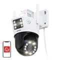 Pikkukuva 3 / 4: IP-ulkokamera ZOSI C298 WiFi Pan Tilt 6MP Dual IP66