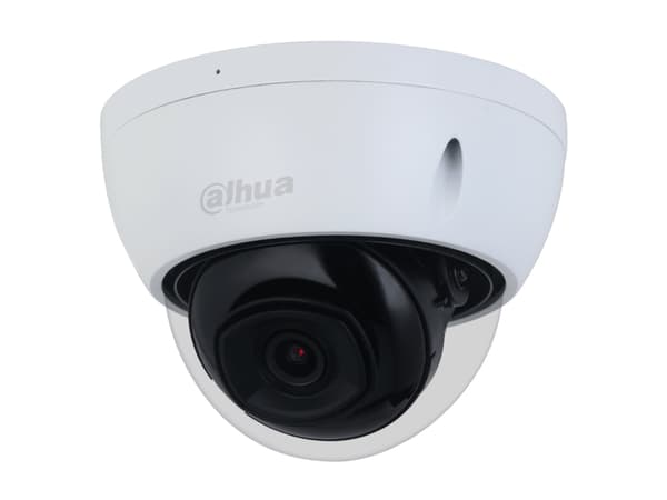 Dahua WizSense 2 Series DH-IPC-HDBW2441E-S - Nätverksövervakningskamera - kupol - utomhusbruk - dustproof / waterproof / impact resistant - färg (Dag Svart