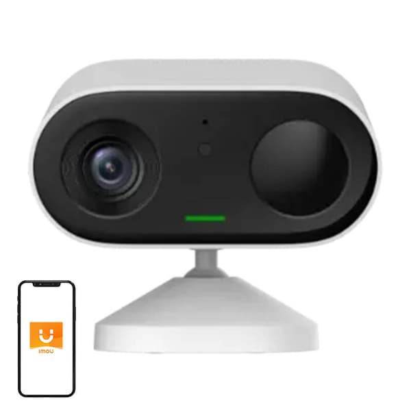 IMOU Cell Go Kit bærbart kamera (hvit) m/ solcellepanel IMOU FSP12