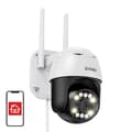 Miniatyrbild 3 av 4: IP utomhuskamera ZOSI C296 WiFi Pan Tilt 8MP Dual IP66 med 32GB microSD-kort
