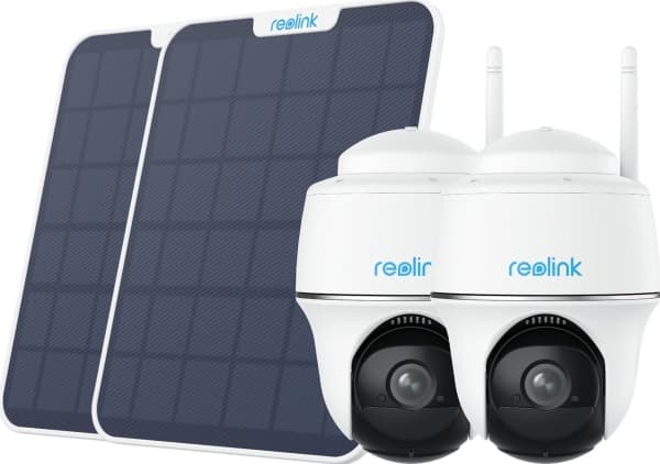 Kamera IP Reolink Reolink 2x B420 Battery-WiFi + 2x Solarpanel weiß