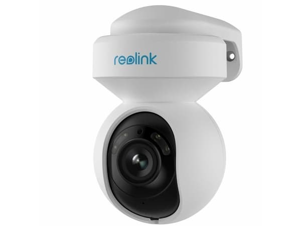 Reolink E Series E540 - Nettverksovervåkingskamera - PTZ - utendørs - værbestandig - farge (Dag og natt) - 5 MP - 2560 x 1920 - motorisert - lyd - tr Hvit
