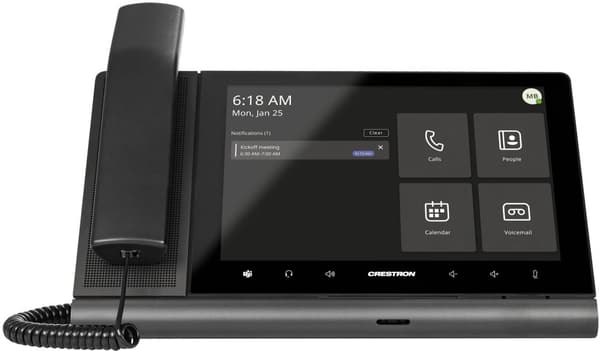 CRESTRON Flex 10" Video Desk Phone UC-P10-T-C-HS-I