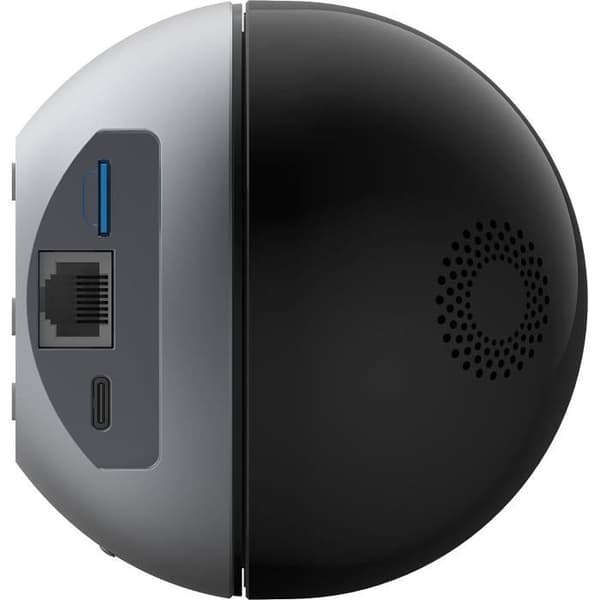 Inomhuskamera - EZVIZ - E6 - 360° vision - 5MP - Människodetektering - Zoom - Nattseende - Bark/miow-detektering