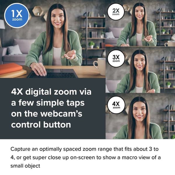 Creative Labs Creative Live! Cam Sync - V3 - Webbkamera - Farbe - 5 MP - 2560 x 1440 - 1080p, 1440p - Ljud - USB2.0 - YUY2