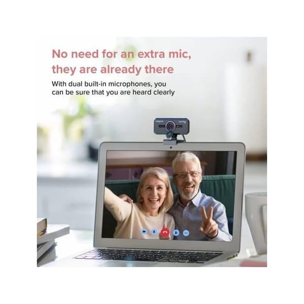 Creative Labs Creative Live! Cam Sync - V3 - Webbkamera - Farbe - 5 MP - 2560 x 1440 - 1080p, 1440p - Ljud - USB2.0 - YUY2