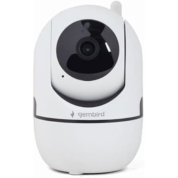 Gembird Smart Roterande WiFi-kamera, 1080p, vitt märke