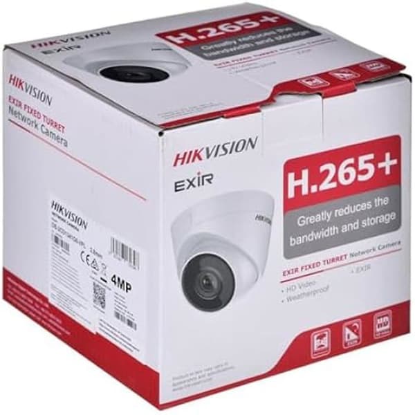 Övervakningskamera - HIKVISION - DS-2CD1341G0-I/PL - Flerfärgad - Utomhusbruk - Kabelansluten