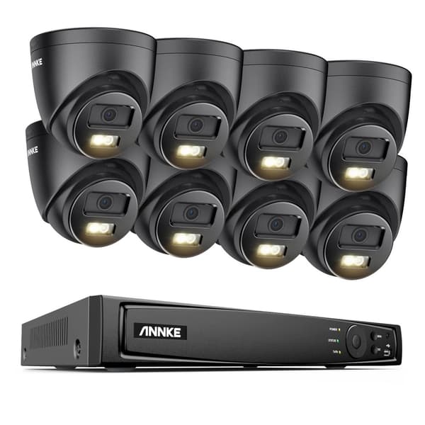 Verkkovideoturvajärjestelmä, 5MP Ultra HD -resoluutio, 8 kanavan livevalvonta,4T, 8CH 8kpl Kamera-c
