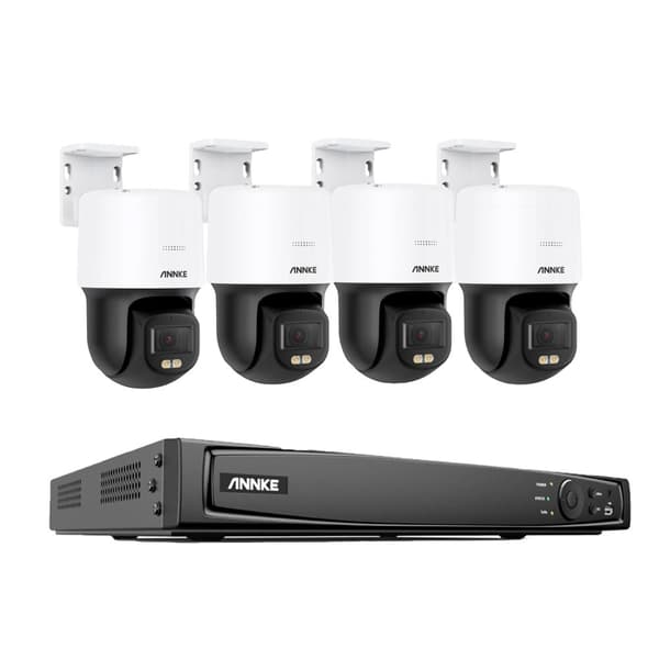 ANNKE PoE Sikkerhedssystem, 5MP Billedopløsning, 16 Kanal Kompatibilitet,2T, 16CH 8 stk. kamera 16CH 4Pcs Camera 3