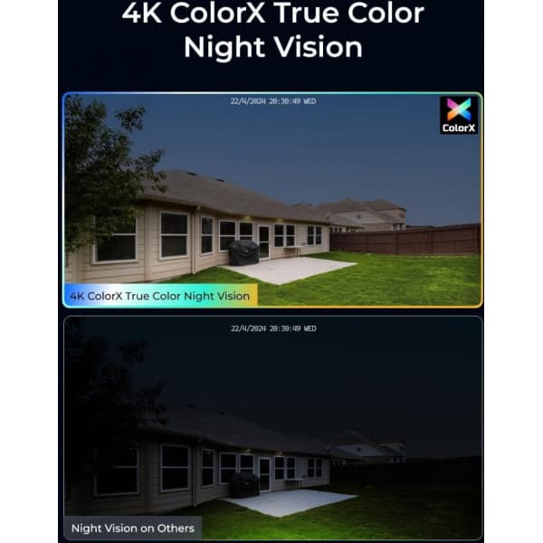 Reolink CX810 ColorX PoE -valvontakamera ulko- ja sisäkäyttöön
