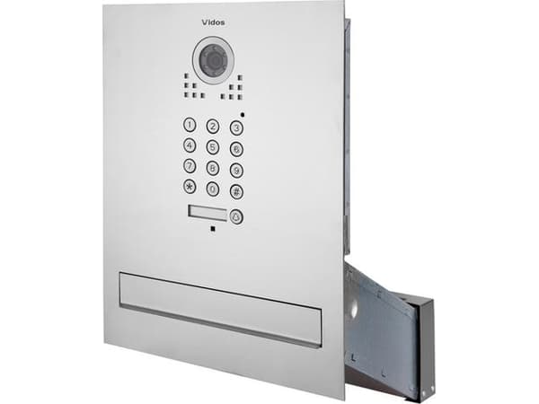 VIDOS S561D-SKM letterbox with built-in video intercom