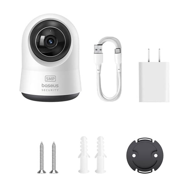 Baseus P1 Pro 3K indendørs kamera (hvid)