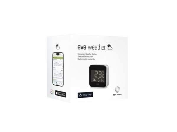 EVE Eve Weather - monitor temperatury i wilgotności (technologia Matter)