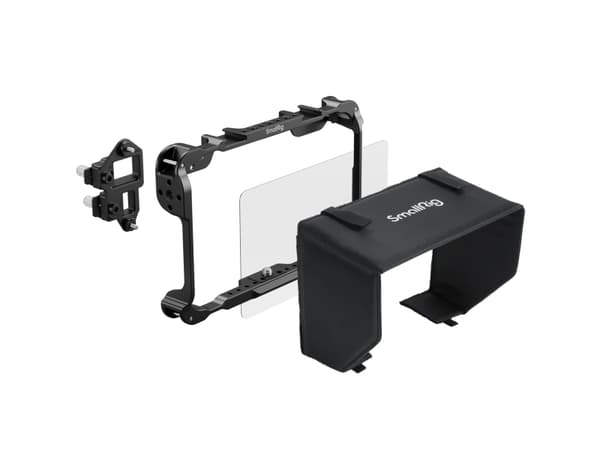 SmallRig 5030, Kameramonitordeksler, Sort, Aluminium, Glass, Silikon, Nylon, Rustfritt stål, Atomos, 1 par, Shinobi II