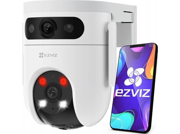 EZVIZ H9c Dual 3K, IP security camera, Outdoor, Wired & Wireless, Amazon Alexa & Google Assistant, CE / UKCA/WEEE / RoHS / REACH, Ceiling/Wall/Pole