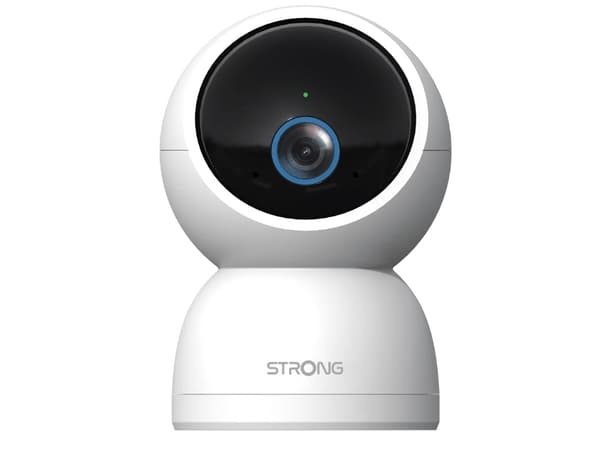 Strong SHC05IR0-W, IP-sikkerhetskamera, Innendørs, Trådløs, Tak/bord, Sort, Hvit, Kuppel Sort, Hvit