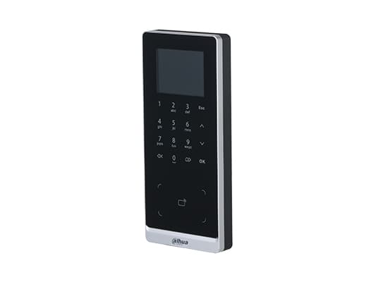 Dahua Technology DHI-ASI2201H-W, Kasvojentunnistusliitin, Käyttökoodin lukija, Wi-Fi, Käyttökoodin lukija, IP65, Lähialueen kommunikointi (NFC)