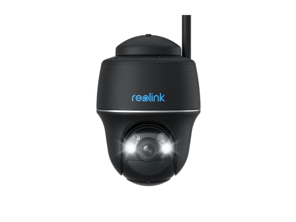 Reolink Argus Series B430-B, IP-säkerhetskamera, Inomhus & utomhus, Trådlös, Amazon Alexa & Google Assistant, 6500 K, Tak Svart
