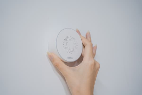 Imou ZR1, Trådløs sirene, Innendørs, 200 m, 2400 MHz, 85 dB, Hvit