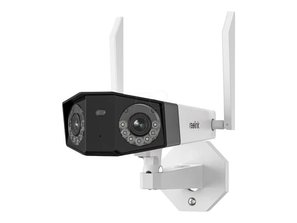 Reolink Duo Series 2 WiFi - Nettverksovervåkingskamera - utendørs, innendørs - værbestandig - farge (Dag og natt) - 8 MP - 4608 x 1728 - 4K - fastfok