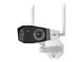 Miniatyrbilde 1 av 5: Reolink Duo Series 2 WiFi - Nettverksovervåkingskamera - utendørs, innendørs - værbestandig - farge (Dag og natt) - 8 MP - 4608 x 1728 - 4K - fastfok