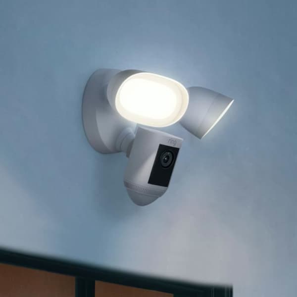 Övervakningskamera - RING - Spotlight Pro Plug-in - Vit - EU