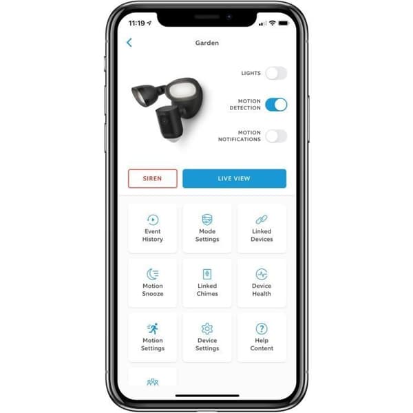 Övervakningskamera - RING - Spotlight Pro Plug-in - Vit - EU