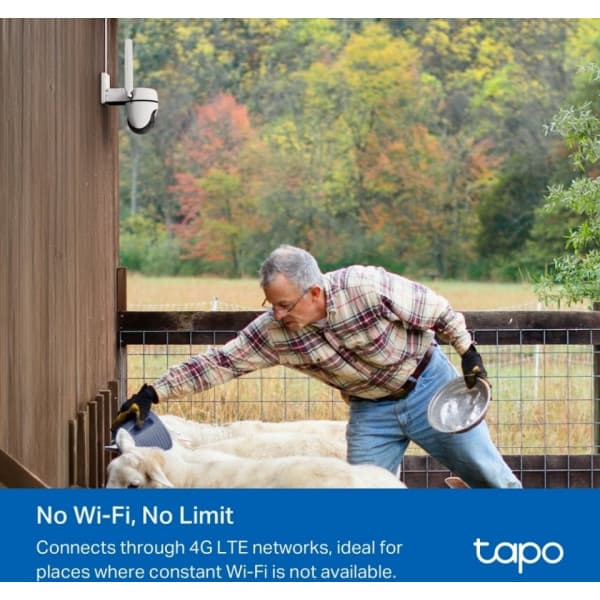 TP-LINK Tapo C501GW overvågningskamera til udendørs brug, 4G/LTE
