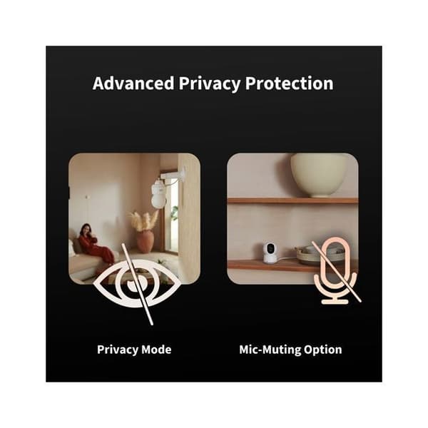 Övervakningskamera - Aqara - E1 - 2K - Infraröd nattvision 8 m - WiFi Bluetooth 5.2