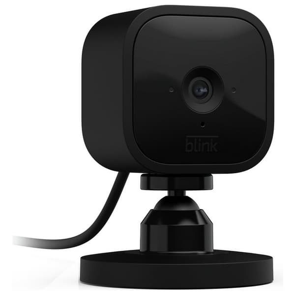 Blink Mini indendørs smart trådløst sikkerhedskamera - hvid