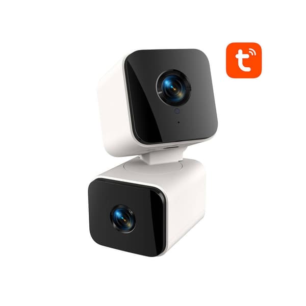 Gosund dobbelt WiFi-kamera 1920x2160 med 4 MP oppløsning og støtte for Tuya