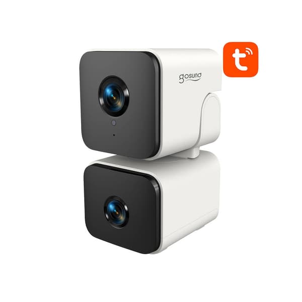 Gosund dobbelt WiFi-kamera 1920x2160 med 4 MP opløsning og Tuya-understøttelse