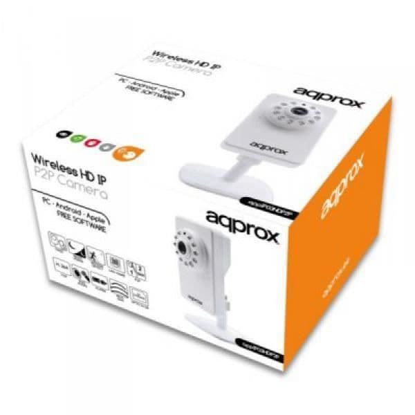ca APPIP03HDP2P IP-kamera WiFi HD Ir P2P mSD