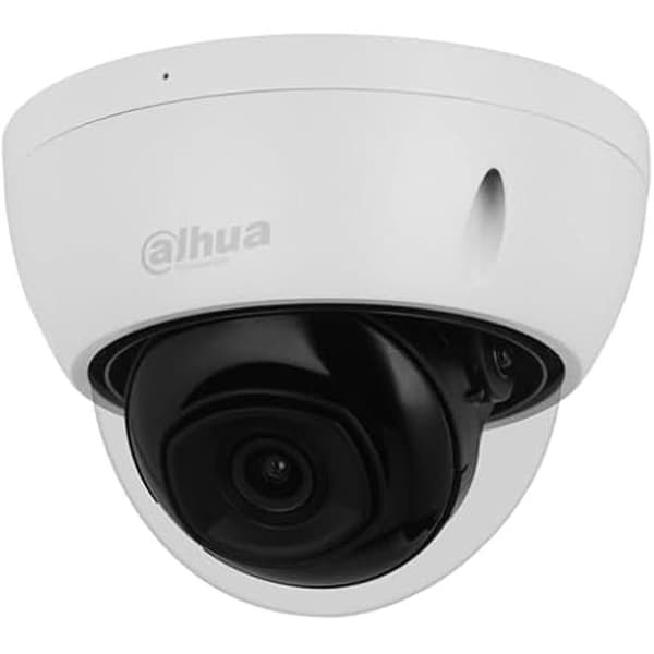 Dahua IPC-HDBW2241E-S Full HD 2MP Starlight Lite AI utomhuskupolkamera med 2,8 mm fast lins och 30 m IR, PoE, microSD