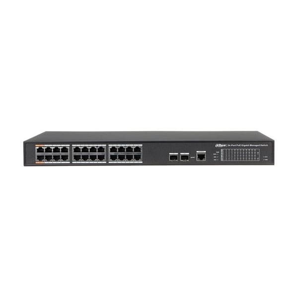 24-portars Gigabit PoE-hanterad switch - DH-PFS4226-24GT-360 - DAHUA