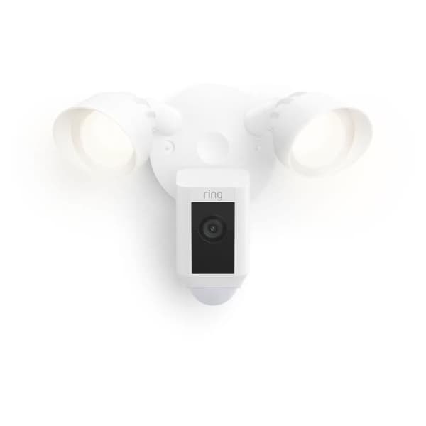 Övervakningskamera - RING - Wired Floodlight Plus - Vit - EU