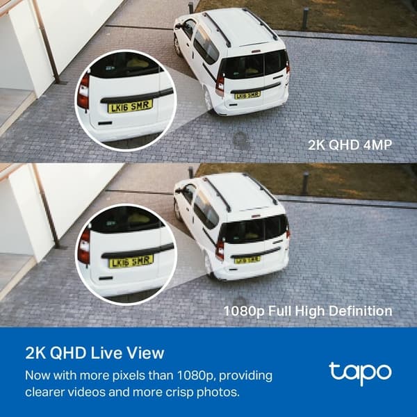 TP-Link Tapo Smart projektørkamera /Tapo C720