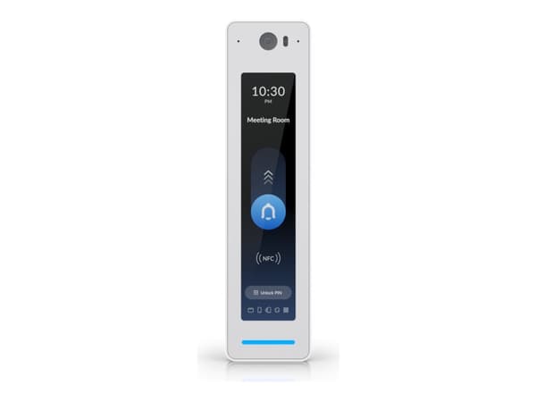 Ubiquiti G3 Reader Pro, Face recognition terminal, Access chip/card reader, Bluetooth, IP55, Near Field Communication (NFC)