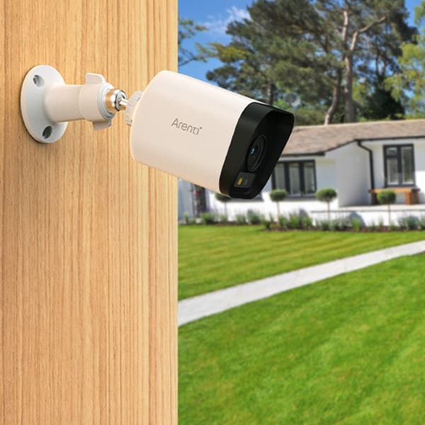 Arenti O3 Utendørs WiFi-kamera – 2,5K, Fargenattsyn, IP65, Toveiskommunikasjon