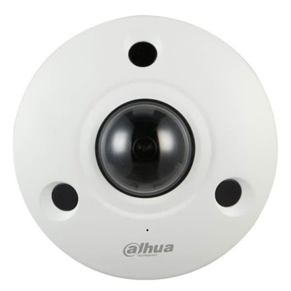 Fisheye IP-kamera 12 MP fast vandalism-säker - Dahua Vit