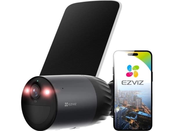 EZVIZ Camera with battery and solar panel | CS-EB3 4G | Bullet | 3 MP | 2.8mm | IP65 | H.264/H.265 | Micro SD