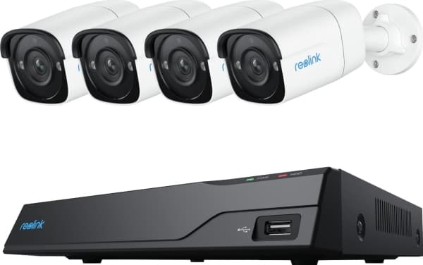 Reolink | Super HD sikkerhetskamerasystem | NVS8-5MB4 | Kule | 5/4 MP | f=4,0 mm fast; F=2,0 | Power over Ethernet (PoE) | IP67 | H.265 | Micro SD, m