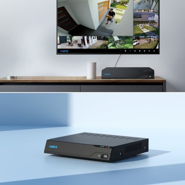 Reolink NVS8 NVR 4K UltraHD PoE-optager, 2 Tt
