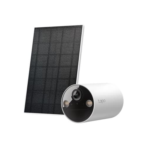 Tapo C410 KIT V1 - nätverksövervakningskamera - med Tapo A201 solpanel Vit