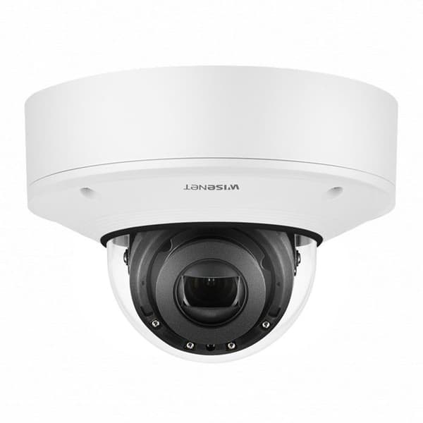 Nätverksdomekamera med IR utomhus, vandalåterhållande 2MP - XNV-6081R - HANWHA Vit