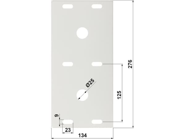 MONTERING AV PLATENETT BM-130X280/ECO