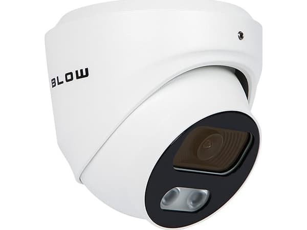 IP-kamera BLOW 8MP BL-I8HL28TWM/PoE 2,8 mm balto kupolo HybridLight